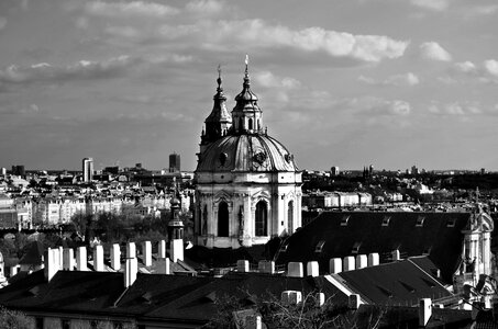 Tower old building prague