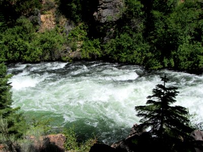 Deschutes River in Central Oregon photo