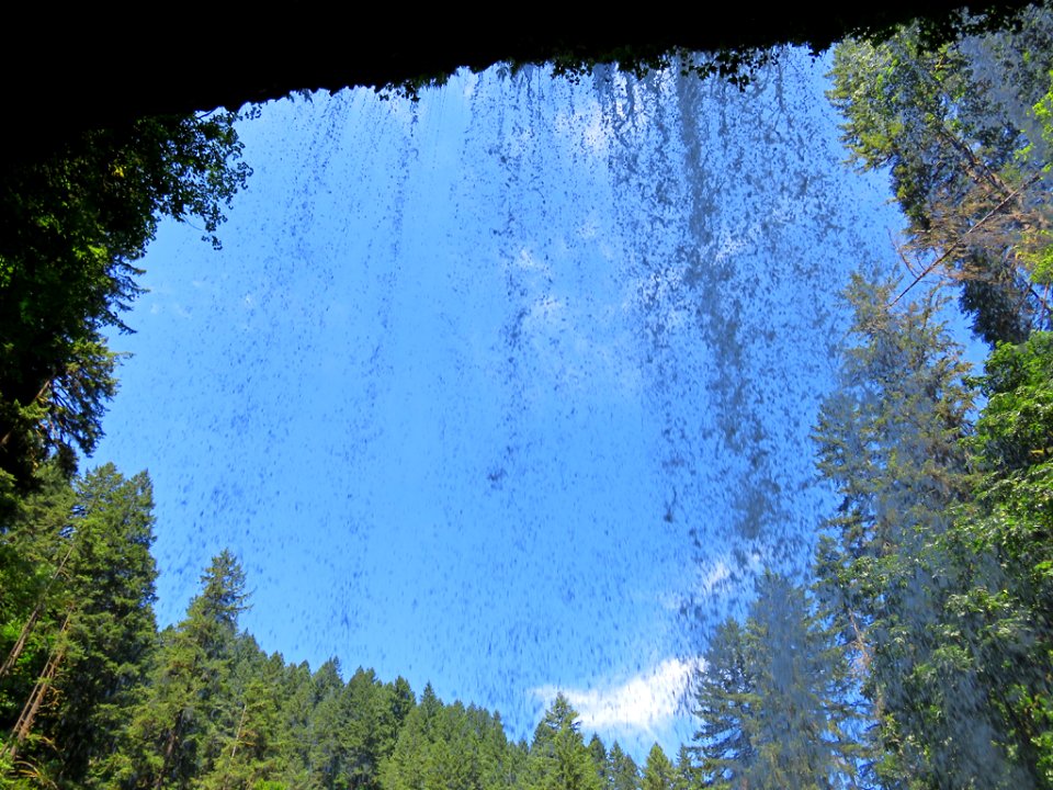 Lower South Falls at Silver Falls SP in Oregon