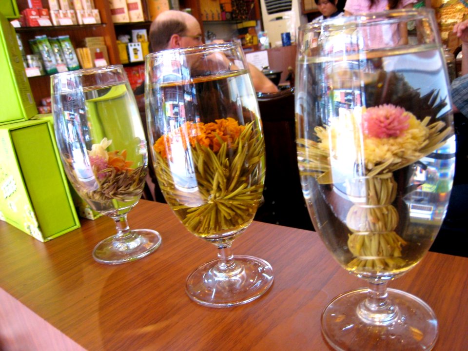 Flower Tea Samples