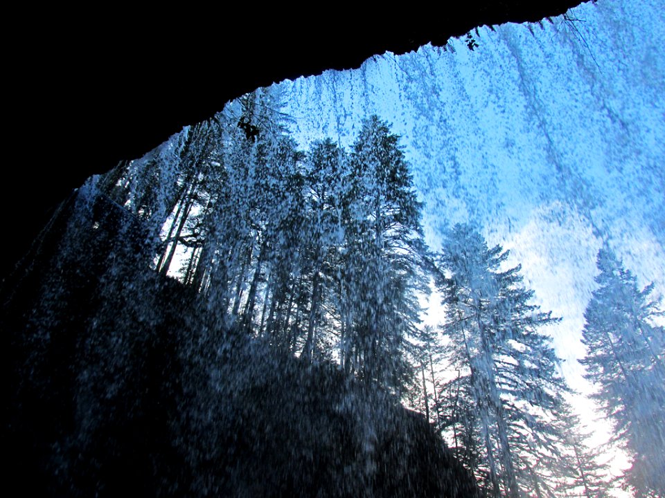 Middle North Falls at Silver Falls SP in Oregon