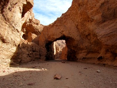 Natural Bridge Canyon at Death Valley NP in CA
