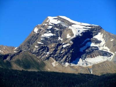 Heavens Peak at Glacier National Park in MT photo