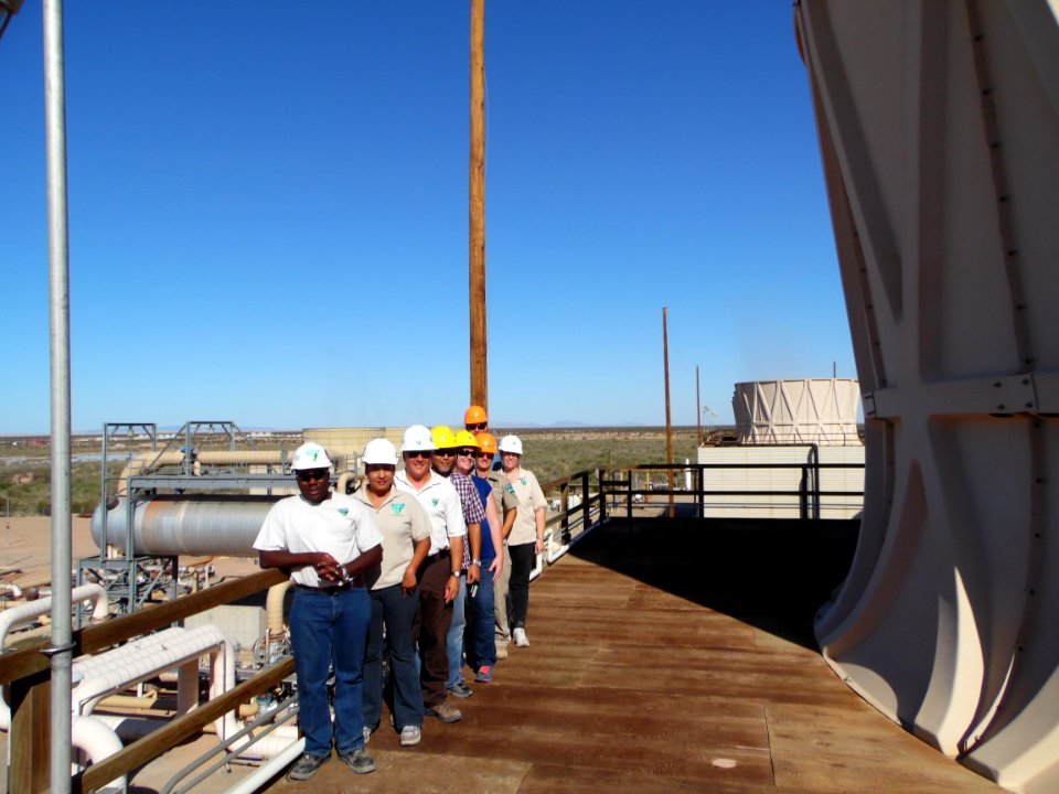 BLM Tour Ormat Geothermal Facility