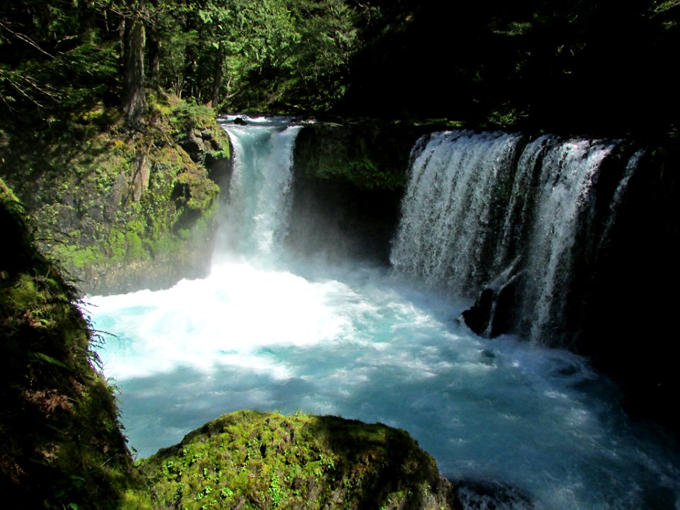 Spirit Falls Trail on Little White Salmon River in WA