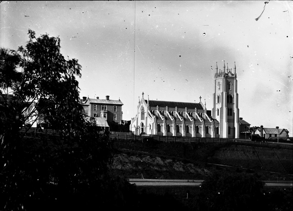 50; Saint Mary's Roman Catholic Cathedral, Hill Street , Thorndon - Circa 1890