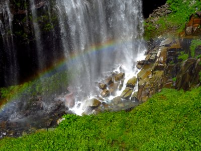 Narada Falls at Mt. Rainier NP in WA photo