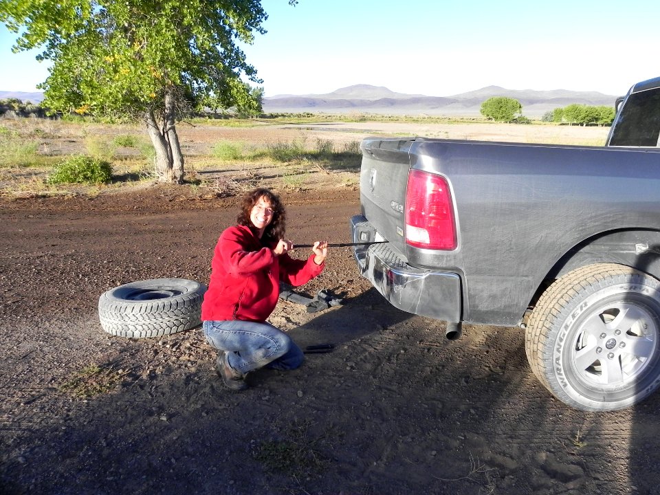 Fixing a Flat at Twin Peaks