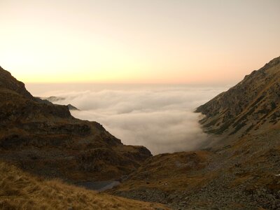 Clouds tops nature