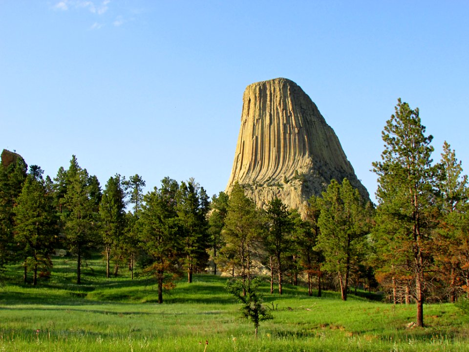 Devils Tower NM in WY