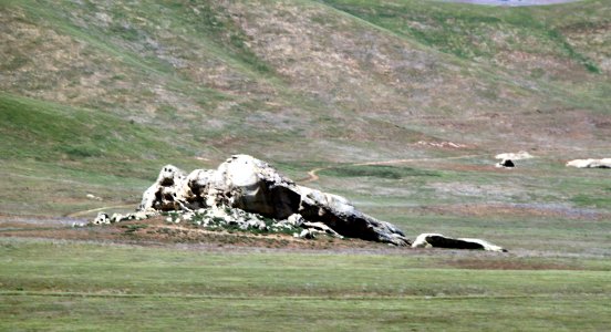 Painted Rock Looking North by Esther Livingston photo