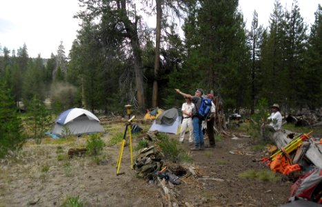 Survey Crew in the John Muir Wilderness photo