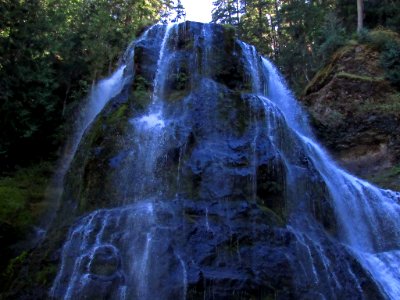 Falls Creek Falls Trail at Gifford Pinchot NF in WA