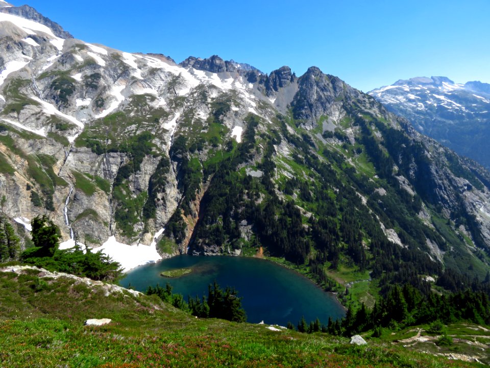 Doubtful Lake at North Cascades NP in WA