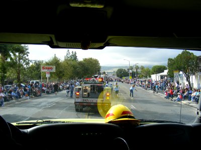View from E3134 During Community Parade photo