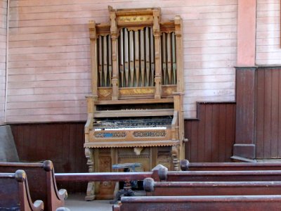 Methodist Church at Bodie Ghost Town in CA photo