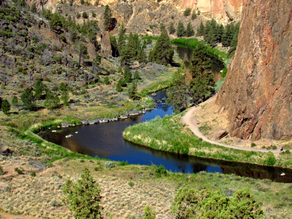 Crooked River at Smith Rock SP in Central OR