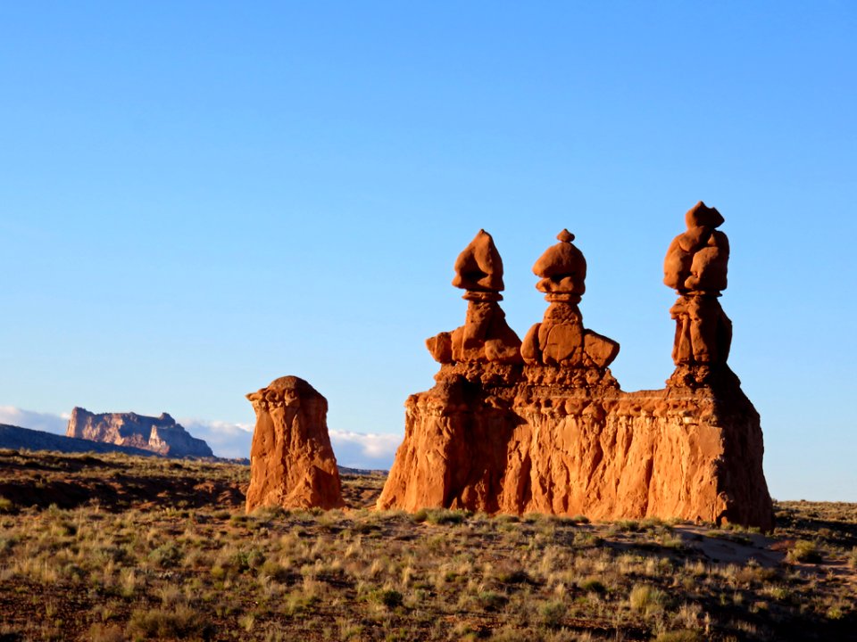 Sunset at Goblin Valley SP in UT