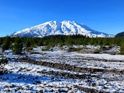 Mt. St. Helens at Lahar in WA photo