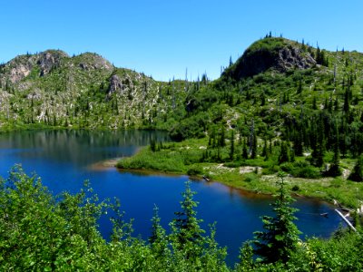 Panhandle Lake at Mt. Margaret Backcountry in WA