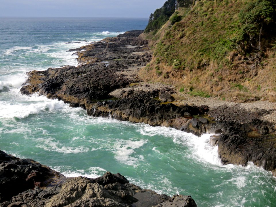 Devil's Churn at Cape Perpetua in Oregon