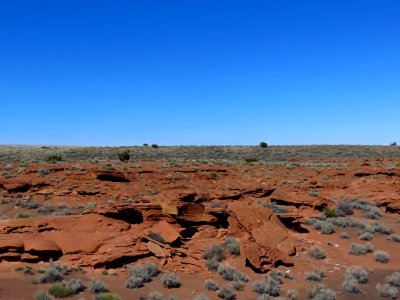 Wukoki Pueblo Ruin at Wupatki NM in AZ