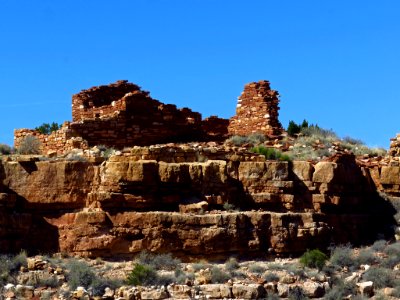 Lomaki Pueblo Ruin at Wupatki NM in AZ
