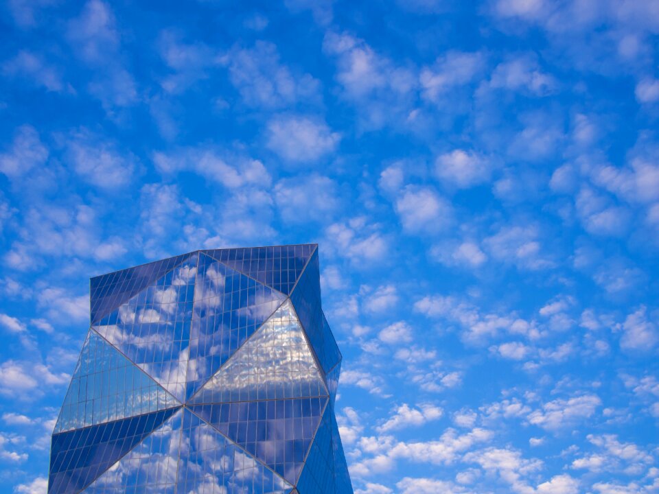 Cloud blue cirrocumulus