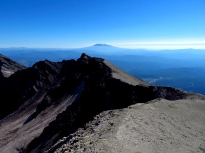 Mt. St. Helens Summit Trail in WA photo