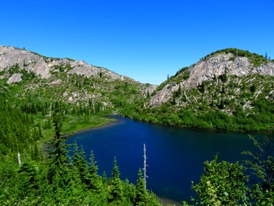 Panhandle Lake at Mt. Margaret Backcountry in WA