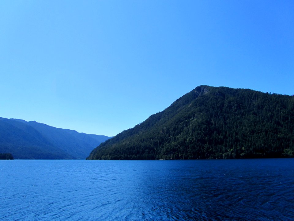 Lake Crescent at Olympic NP in WA