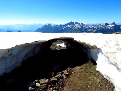 Skyline Trail at Mt. Rainier NP in WA photo