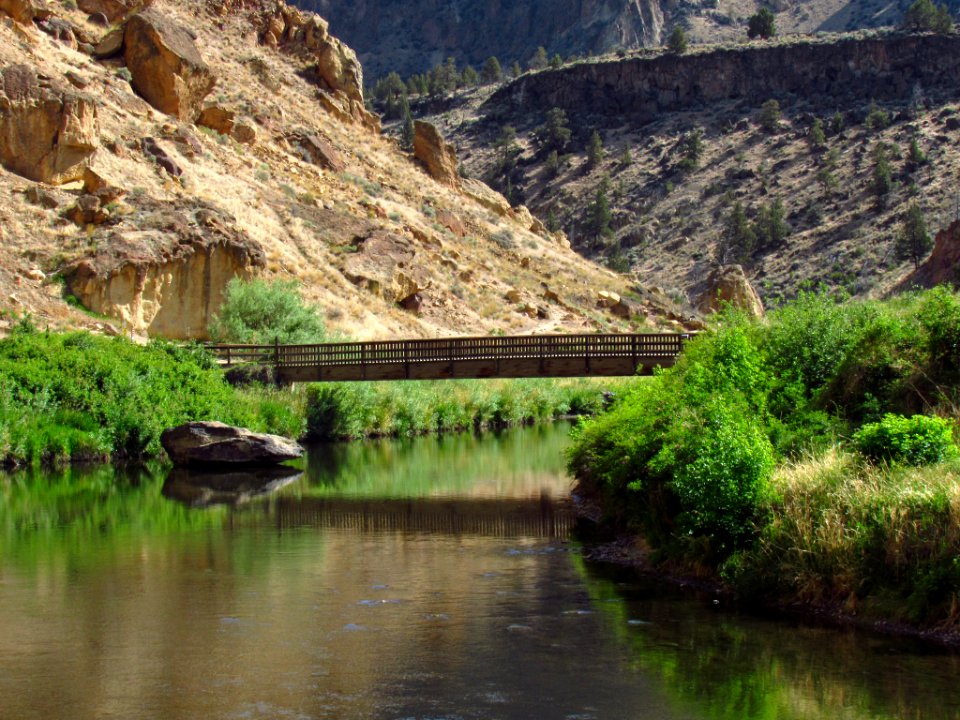 Crooked River at Smith Rock SP in Central OR