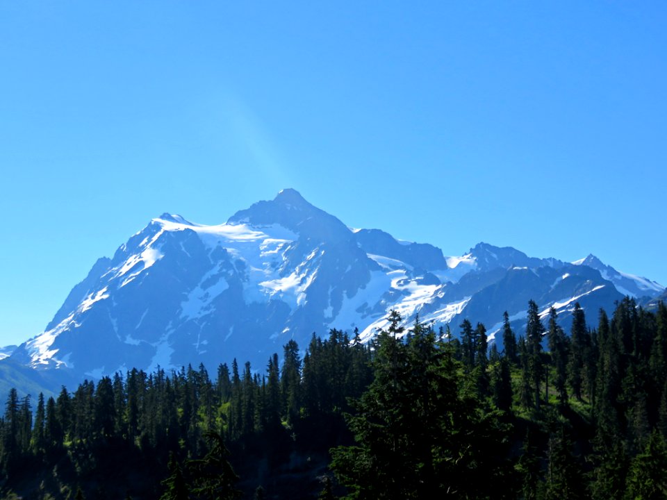 Mt. Shuksan at Mt. Baker-Snoqualmie NF in WA