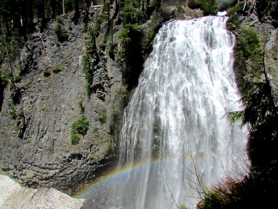 Narada Falls at Mt. Rainier NP in WA photo