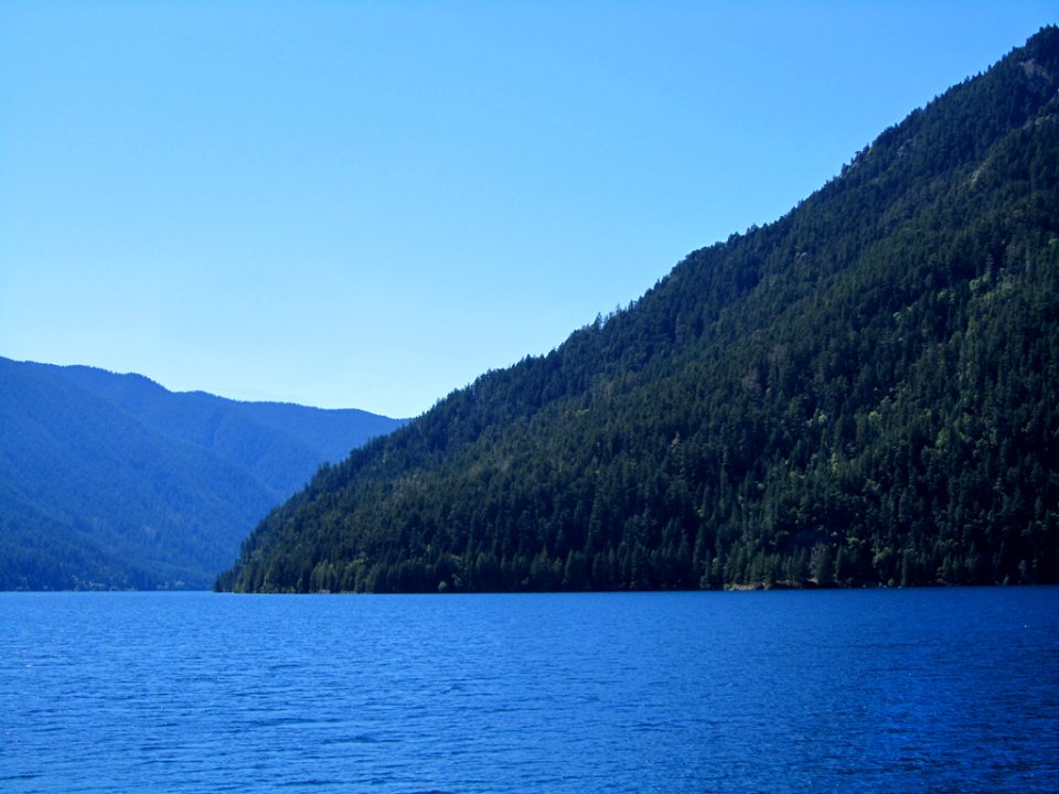Lake Crescent at Olympic NP in WA