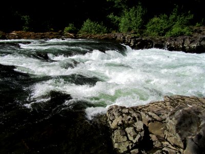 Moulton Falls Park at Lewis River in WA
