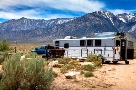 Tuttle Creek Campground equestrian site photo