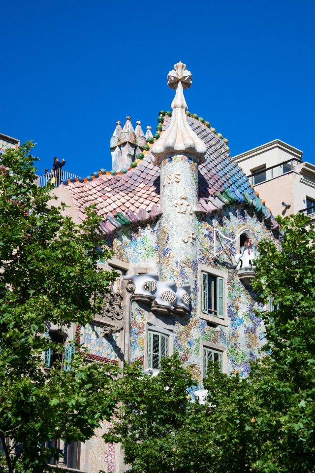 Architecture gaudí houses