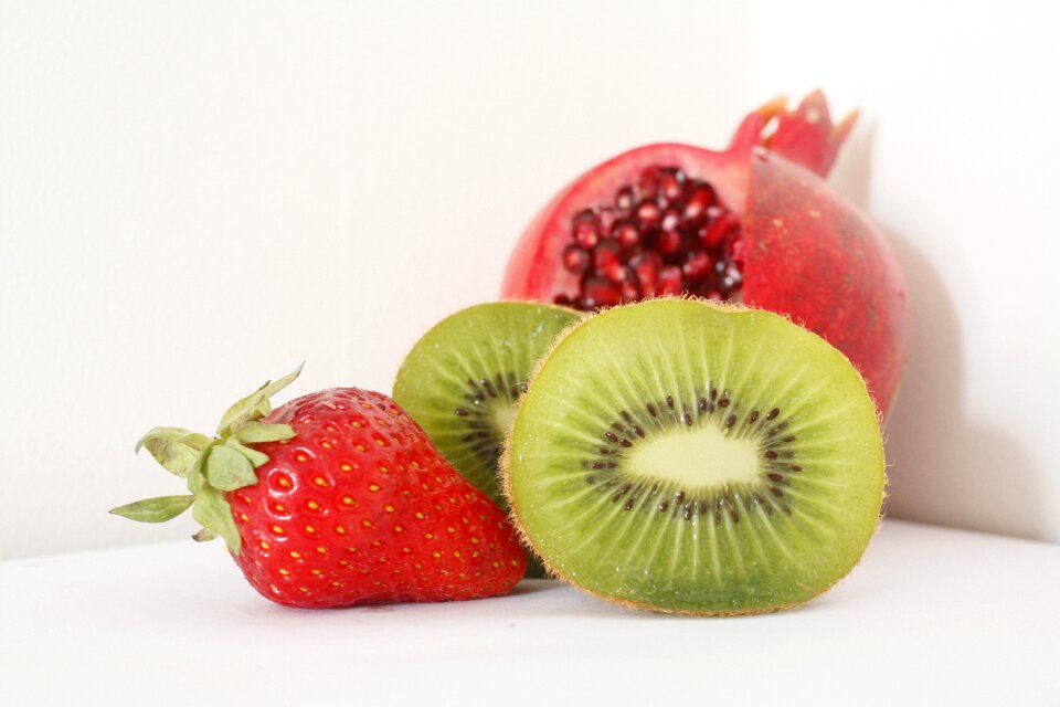 Kiwi fruit strawberry