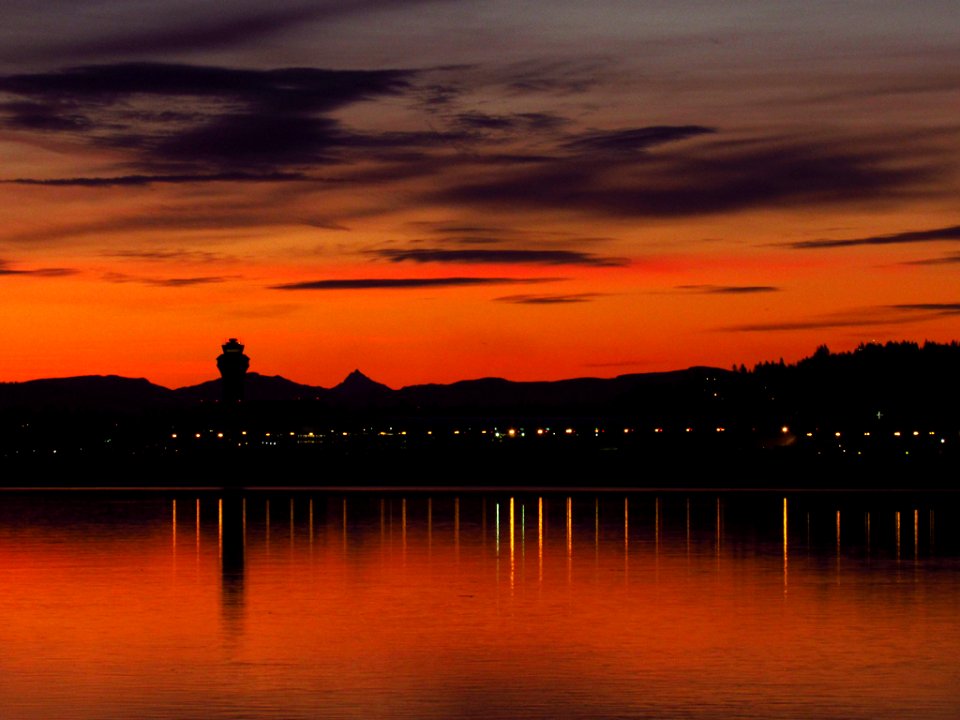 Sunrise at Columbia River