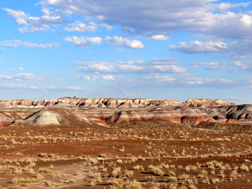 Blue Mesa at Petrified Forest NP in Arizona