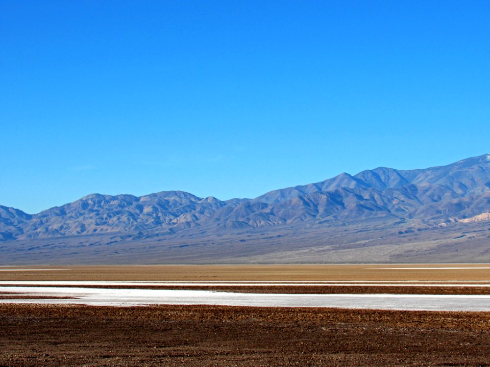 Badwater Basin at Death Valley NP in CA