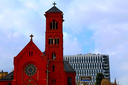 The church of saint floriana poznan the construction industry jeżyce district