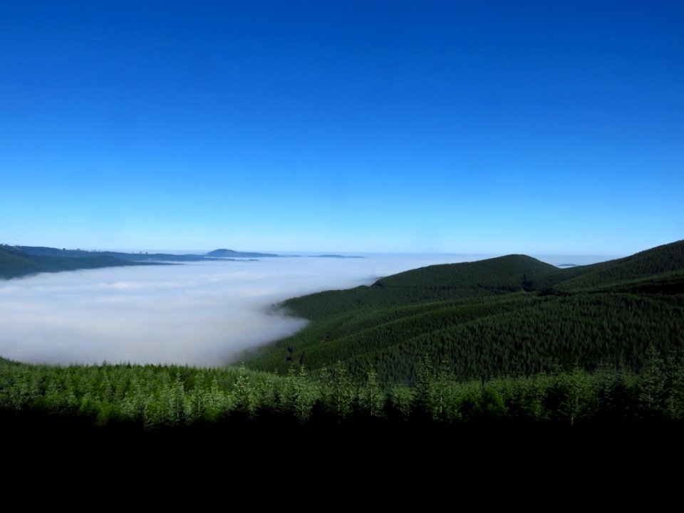 Morning Clouds at Mt. St. Helens NM in Washington