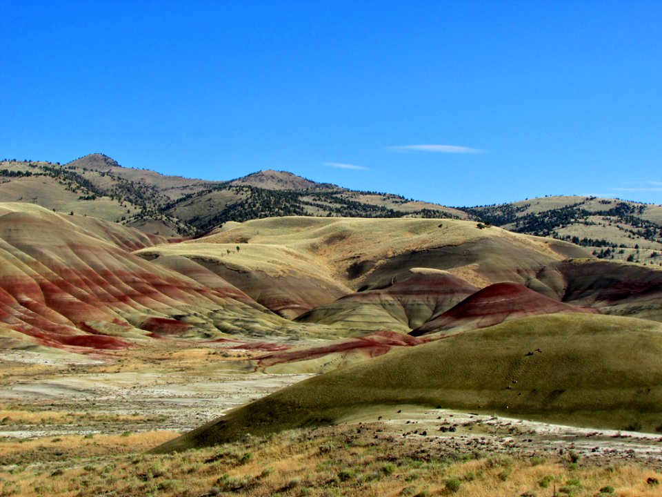 Painted Hills Unit at John Day Fossil Beds NM in Oregon