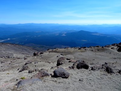 Mt. St. Helens Summit Trail in WA photo