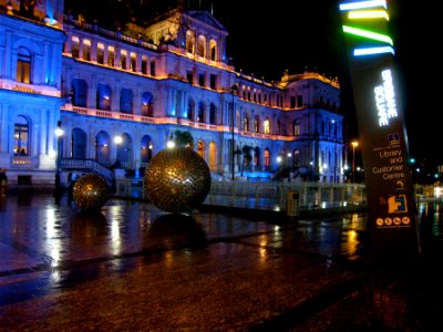 The Blue Lights of Brisbane