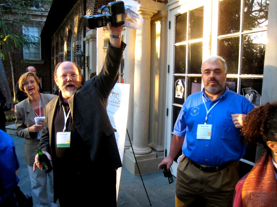 Larry Says Thanks Yale for Spnsoring Reception