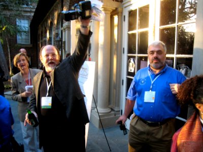 Larry Says Thanks Yale for Spnsoring Reception